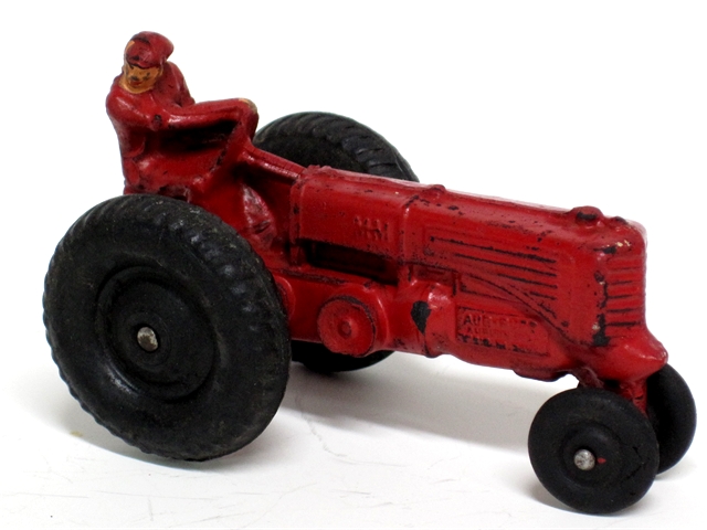 Minneapolis-Moline Z tractor, red, 4 inch