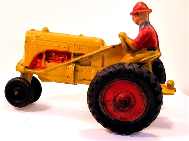 A left side view of the AF03 tractor.