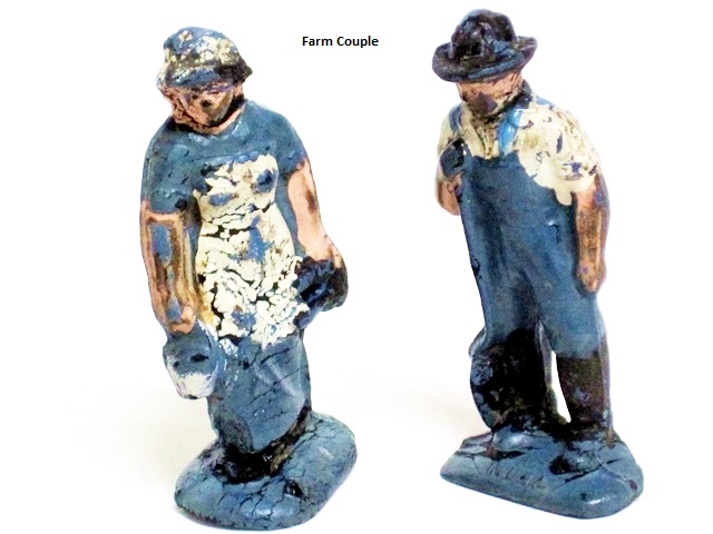 Auburn Farmer and Farmer's Wife
