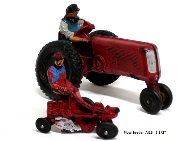 Red plow seeder AI13  3 1/2 inches
