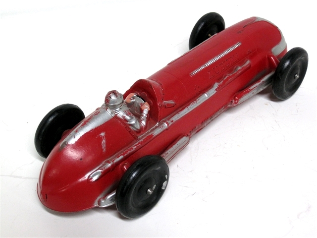 Rear quarter view of the same car.