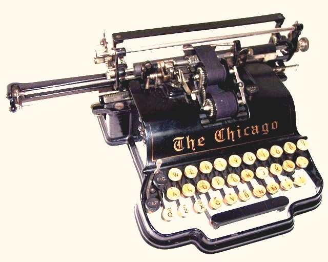 This is a view of the Chicago not usually seen. The carriage has been extended to its normal, full length. The photo shows the Chicago from the left front.
