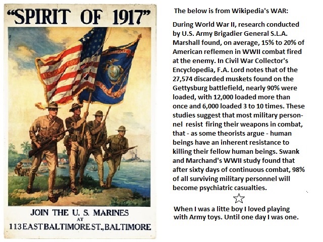 A World War I poster encouraging enlistment in the U.S. Marine Corps.