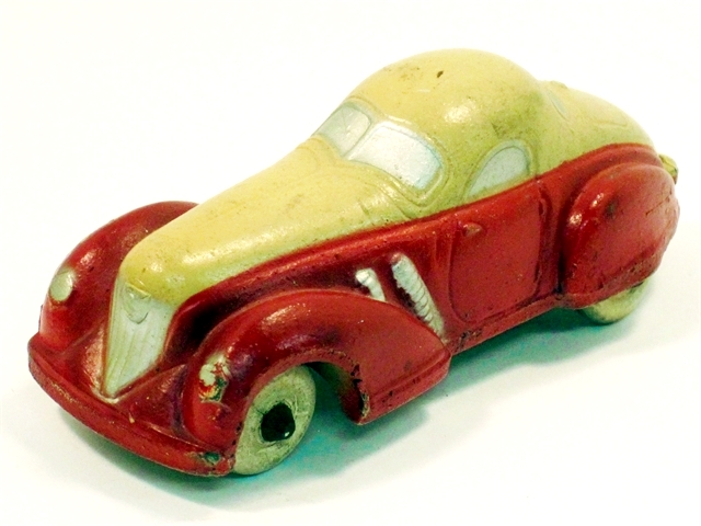 A tan over red Supercharged Coupe.