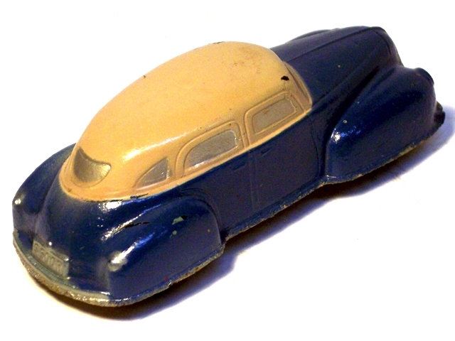 The same 1940 Dodge viewed from the left rear.