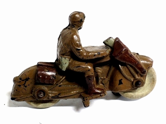 This is a view of the scout from his left side.