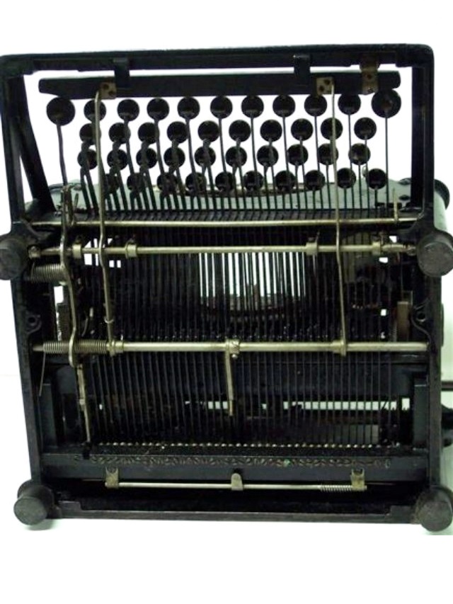 This photo shows the clean and simple underside of the No. 1.